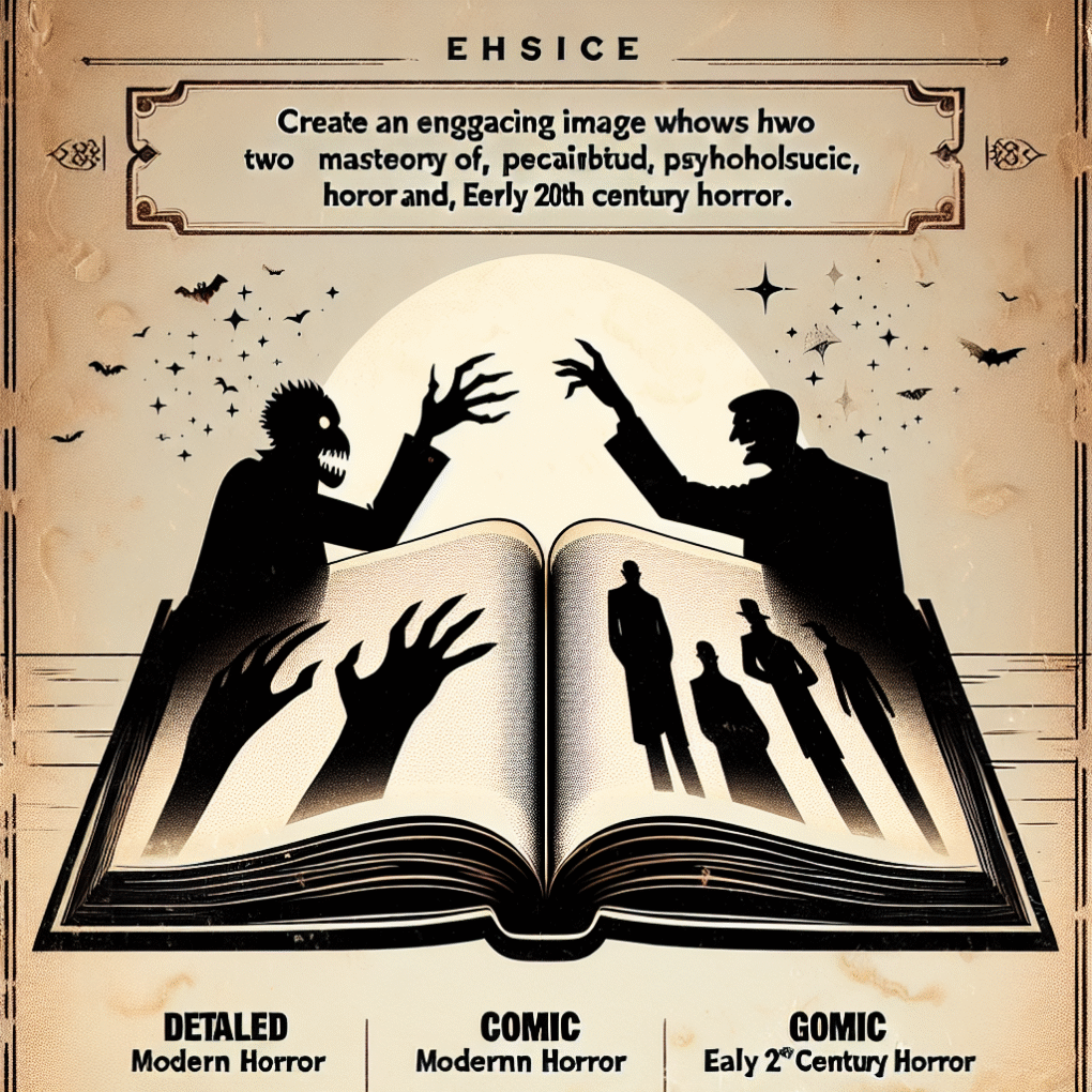 Do Clássico Gótico ao Sombrio Horror Cósmico